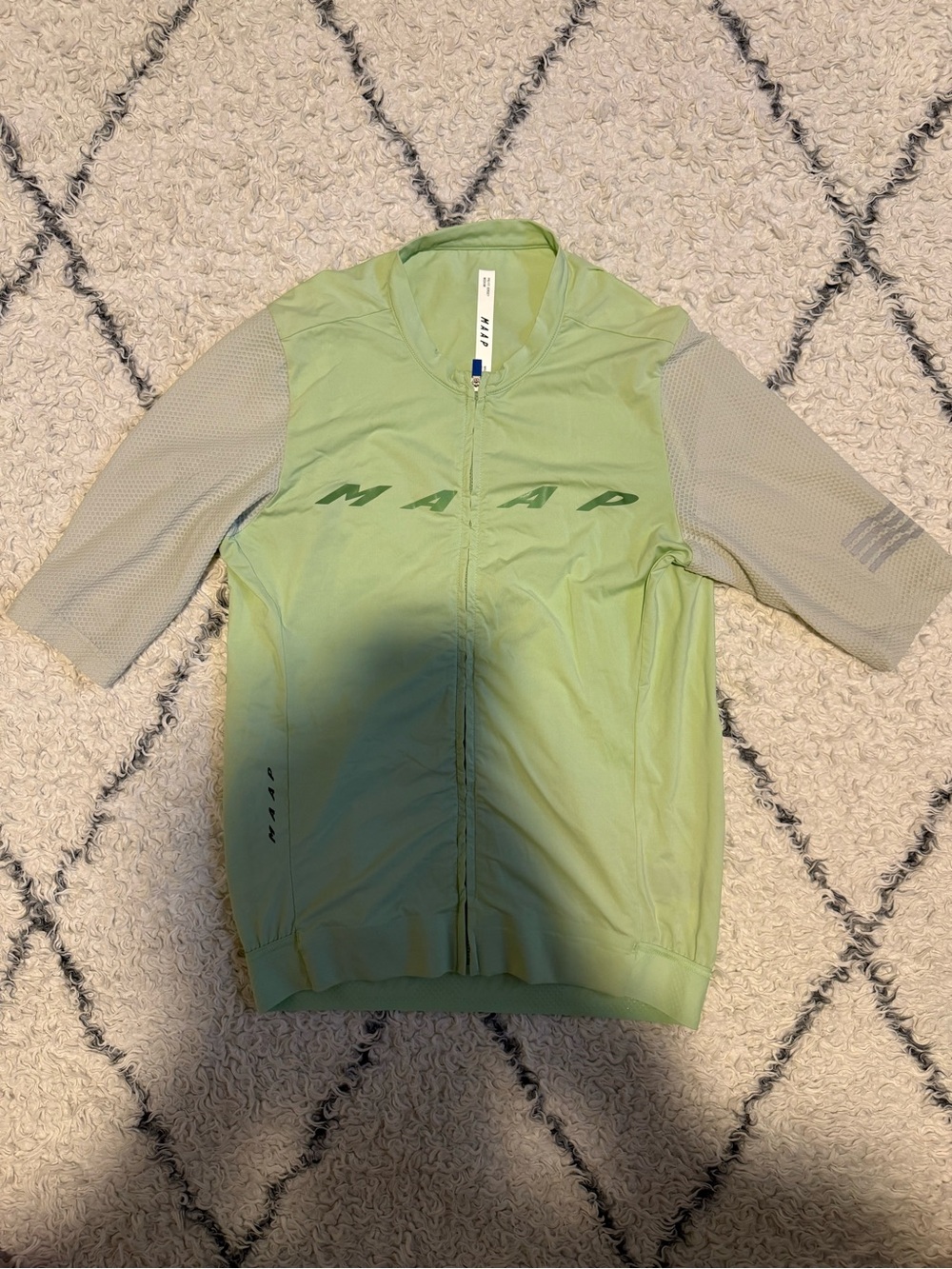 MAAP Light Green Cycling Jersey